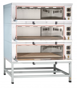 Пекарский шкаф электрический подовый Abat ЭШП-3КП (320 °C)