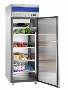 Шкаф холодильный ABAT ШХс-0,7-01 нерж. ВЕРХНИЙ АГРЕГАТ