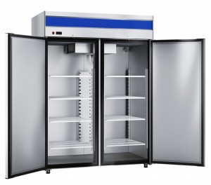 Шкаф холодильный ABAT ШХс-1,4-01 нерж. ВЕРХНИЙ АГРЕГАТ
