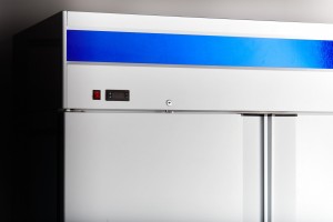 Шкаф холодильный ABAT ШХ-1,4-01 нерж. ВЕРХНИЙ АГРЕГАТ